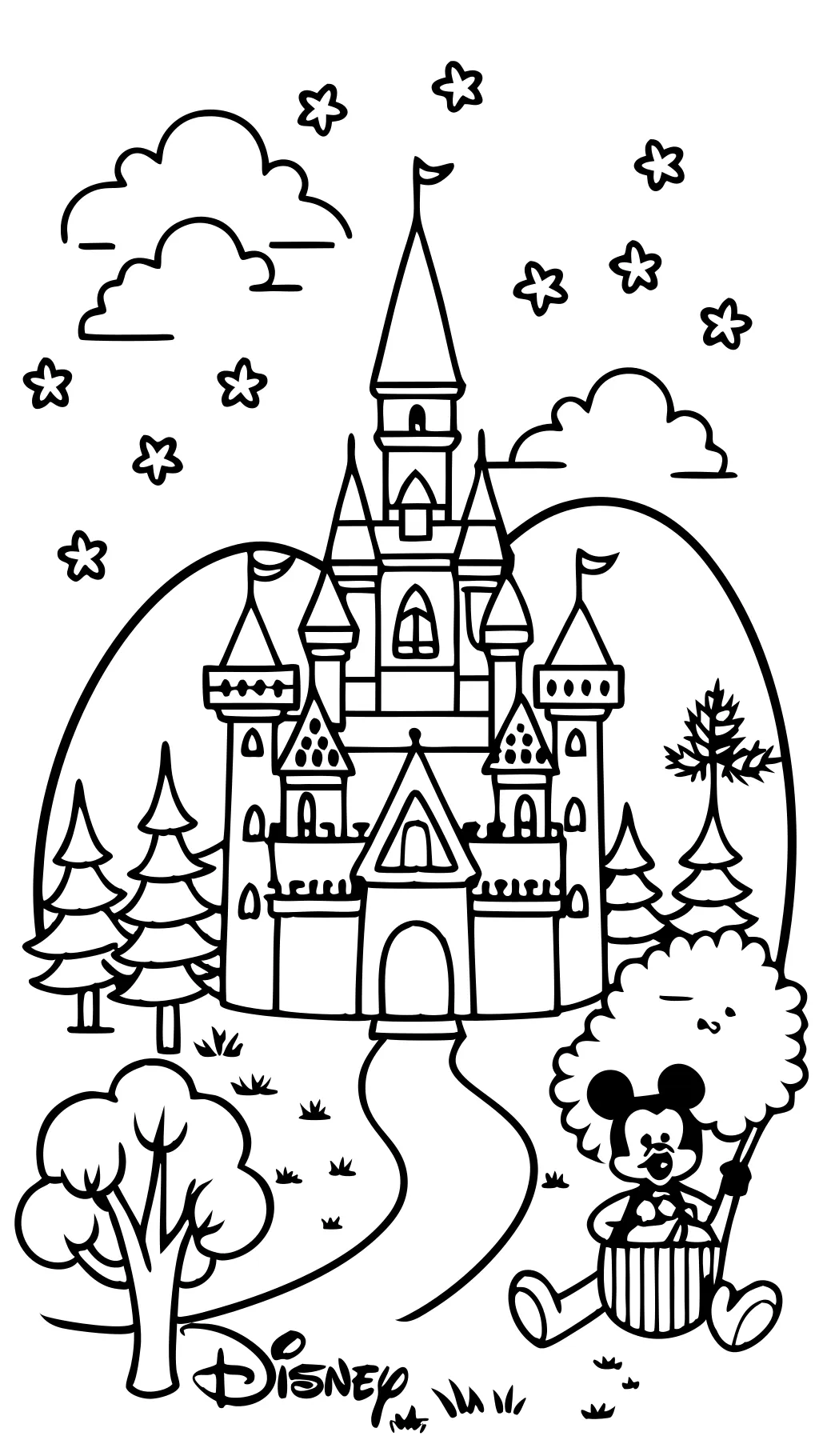 coloriages pdf disney